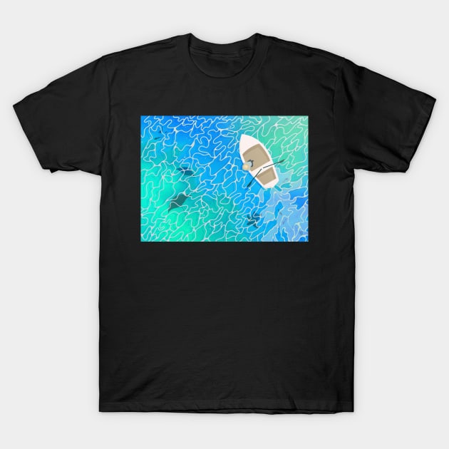 Ocean Wandering T-Shirt by Mayfully